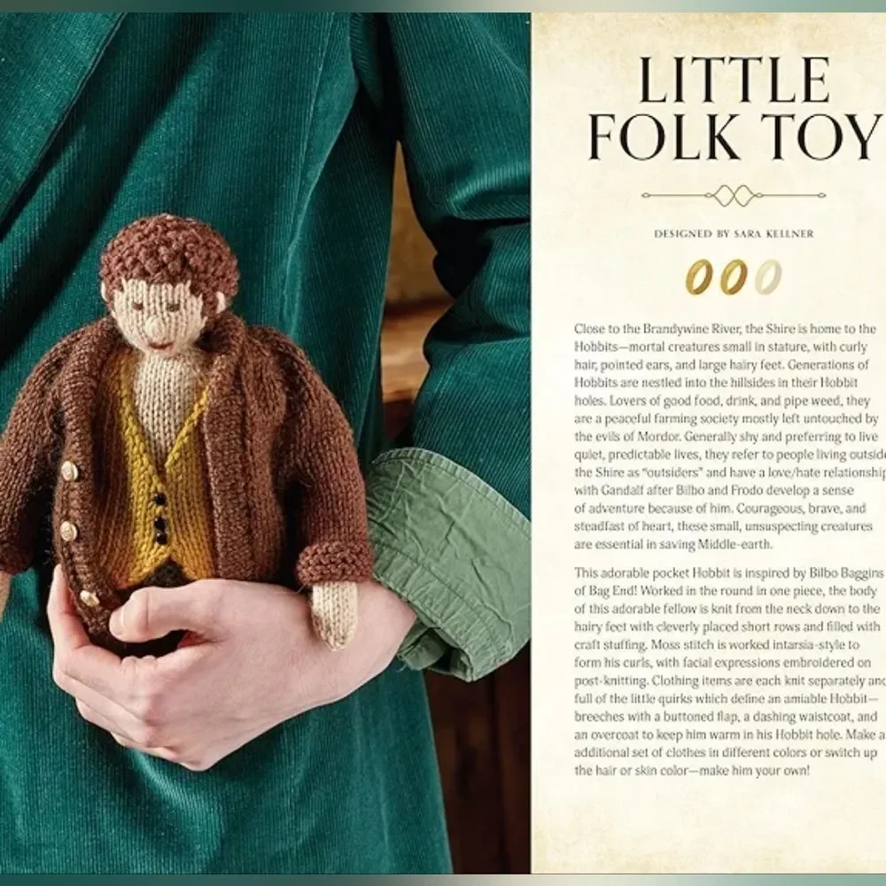 LOTR Fellowship Of The‎ Knits knitting book By Tanis Gray